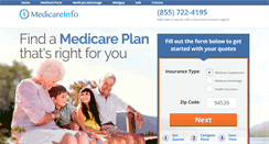 Desktop Screenshot of medicareinfo.org